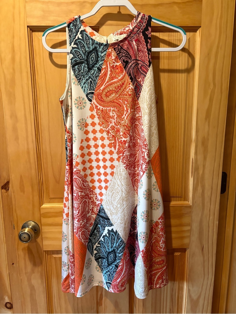 EST. 1946 High-neck halter style dress women’s size S